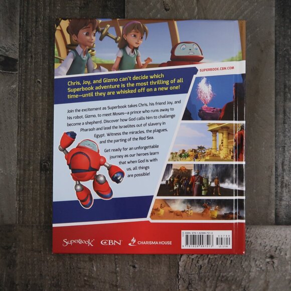 Superbook Let My People Go! The Story of Exodus Children's Book Bible Christian - Picture 2 of 4